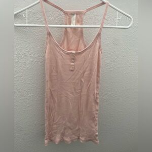 Pink Sleeveless Top